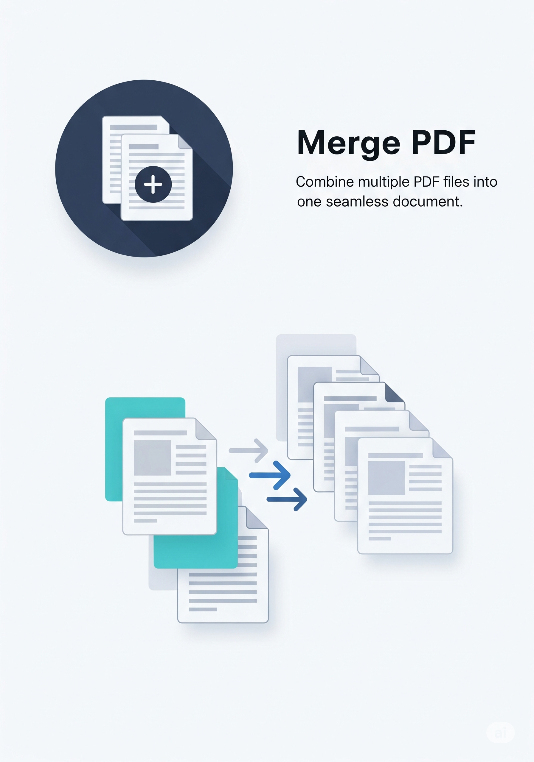 PDF Merge Tool - Combine multiple PDF files into one document