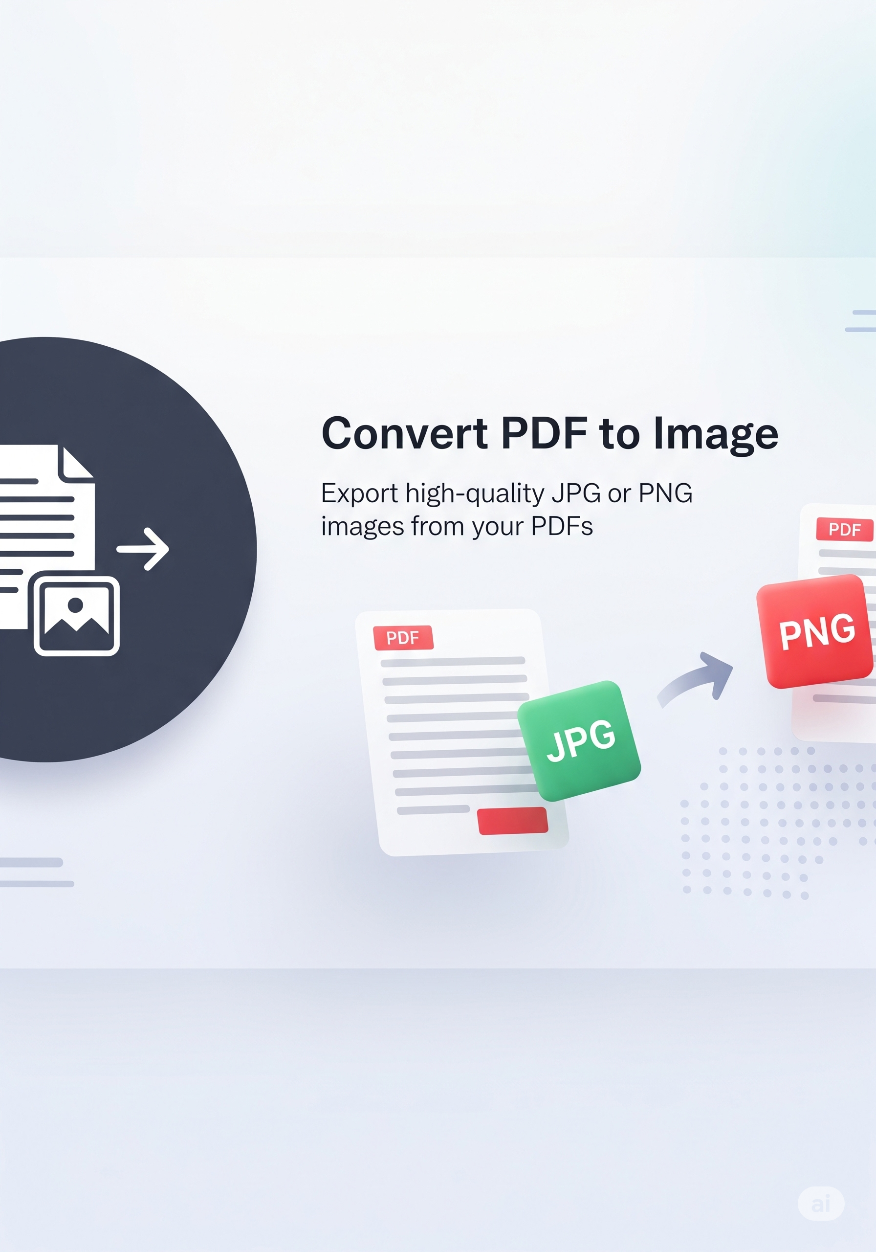 PDF to Image Conversion Guide - Convert PDF pages to high-quality images